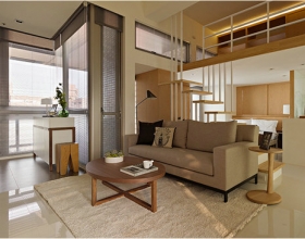 loft公寓设计秘籍 线条减法演绎简约风