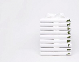 Lacoste 暂时改了绿色鳄鱼logo