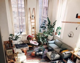 纽约植物系男孩 邀请你去他家客厅坐坐